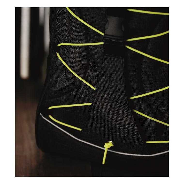 Rucsac cu accesorii luminoase GLOW MONTE LEMA Verde