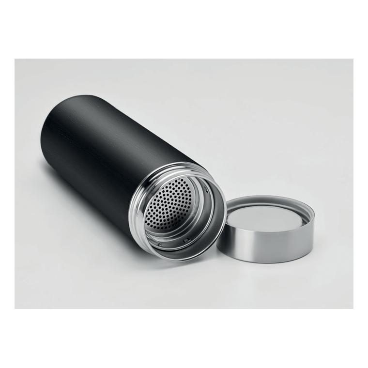 Termos dublu bambus BATUMI Negru