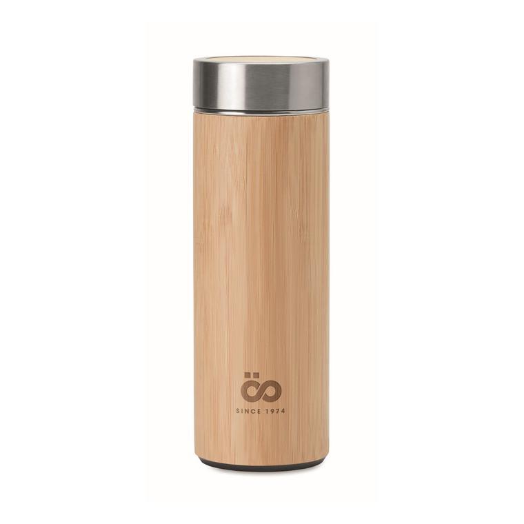 Termos dublu bambus BATUMI Natur