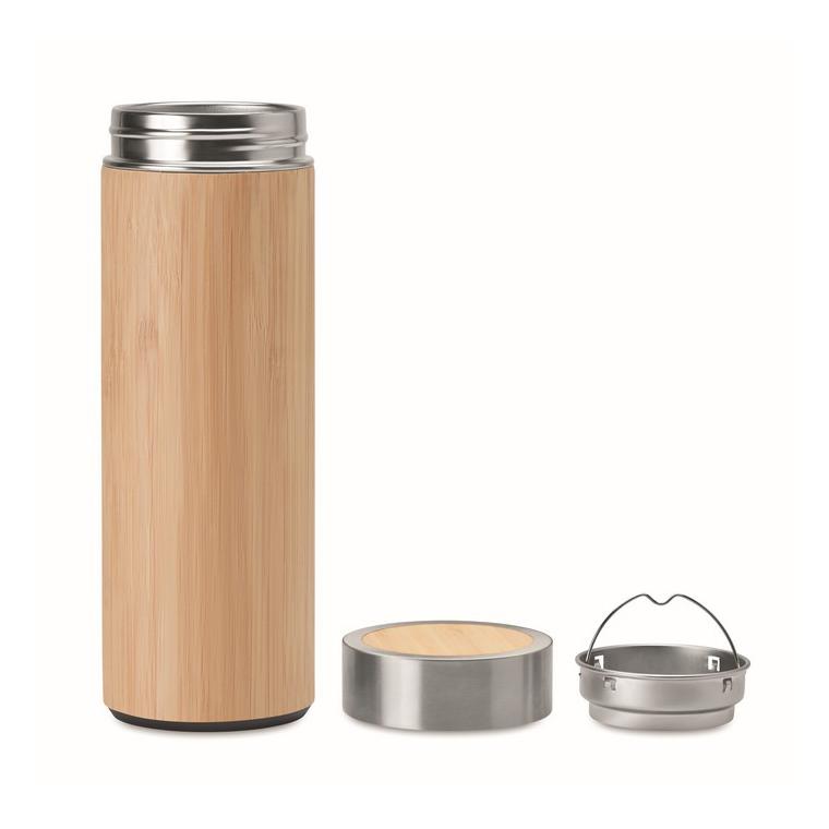 Termos dublu bambus BATUMI Natur