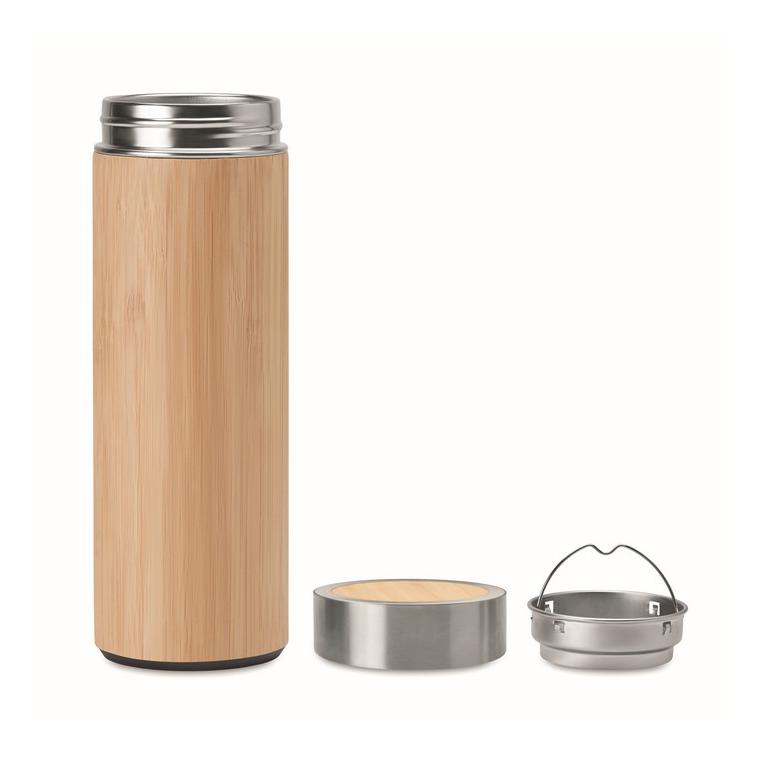 Termos dublu bambus BATUMI Natur