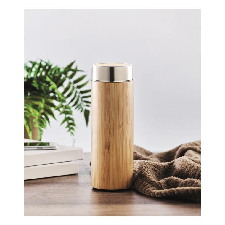 Termos dublu bambus BATUMI Natur