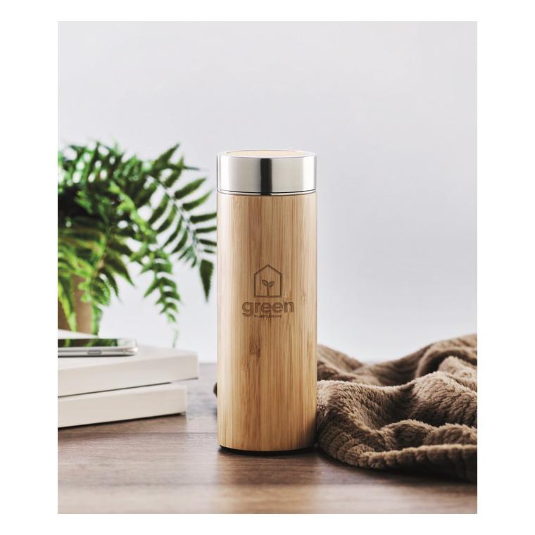 Termos dublu bambus BATUMI Natur