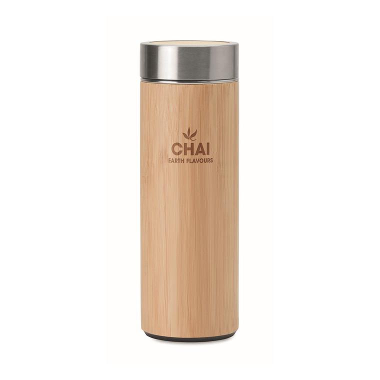 Termos dublu bambus BATUMI Natur