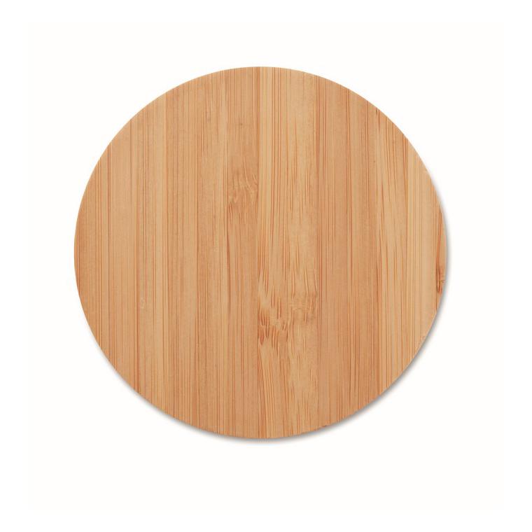 Încărcător din bambus fără fir RUNDO Natur