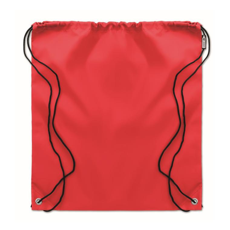 Sac cu cordon 190T RPET SHOOPPET Roșu