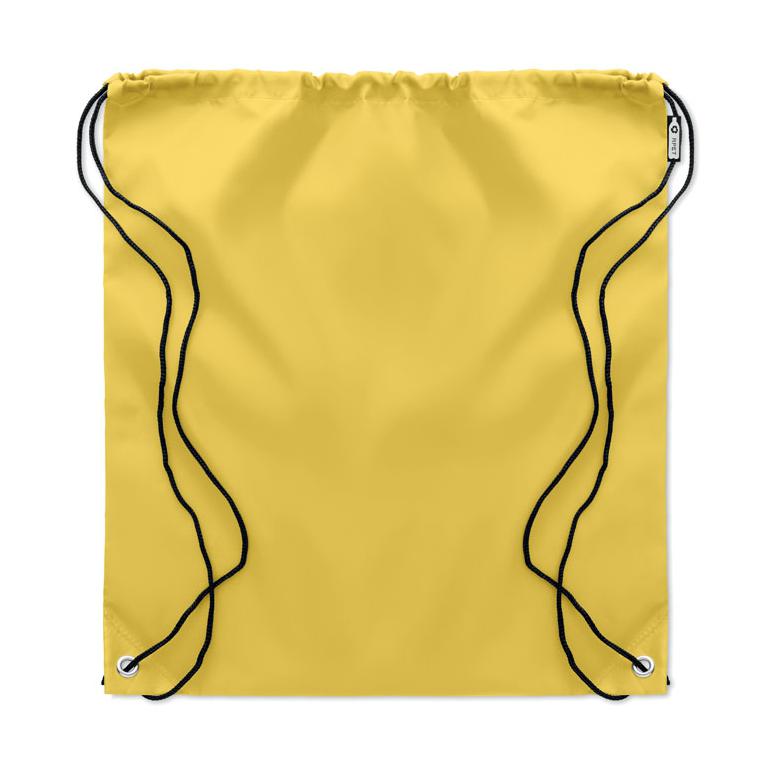 Sac cu cordon 190T RPET SHOOPPET Galben