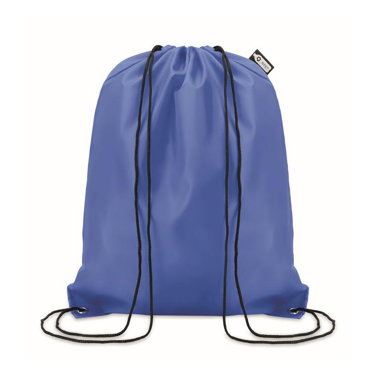 Sac cu cordon 190T RPET SHOOPPET Albastru regal