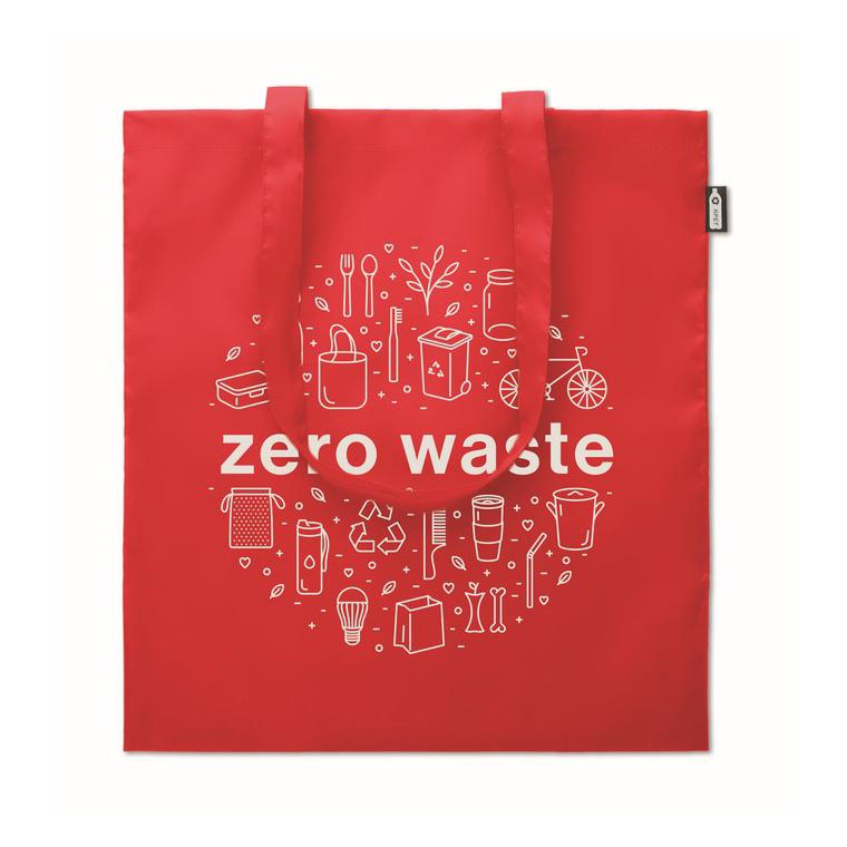 Sacoșă cumpărături  RPET TOTEPET Roșu