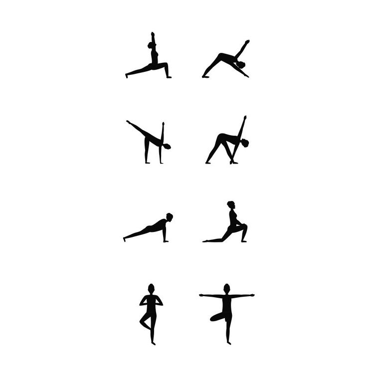 Saltea yoga EVA 4.0, cu husă YOGI Albastru