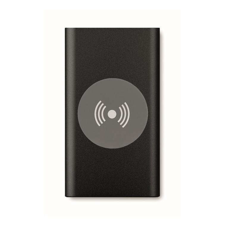 Powerbank Wireless de 4000mAh POWER&WIRELESS Negru