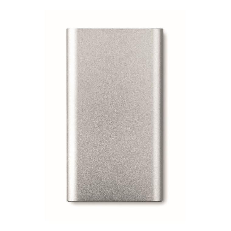 Powerbank Wireless de 4000mAh POWER&WIRELESS Argintiu mat
