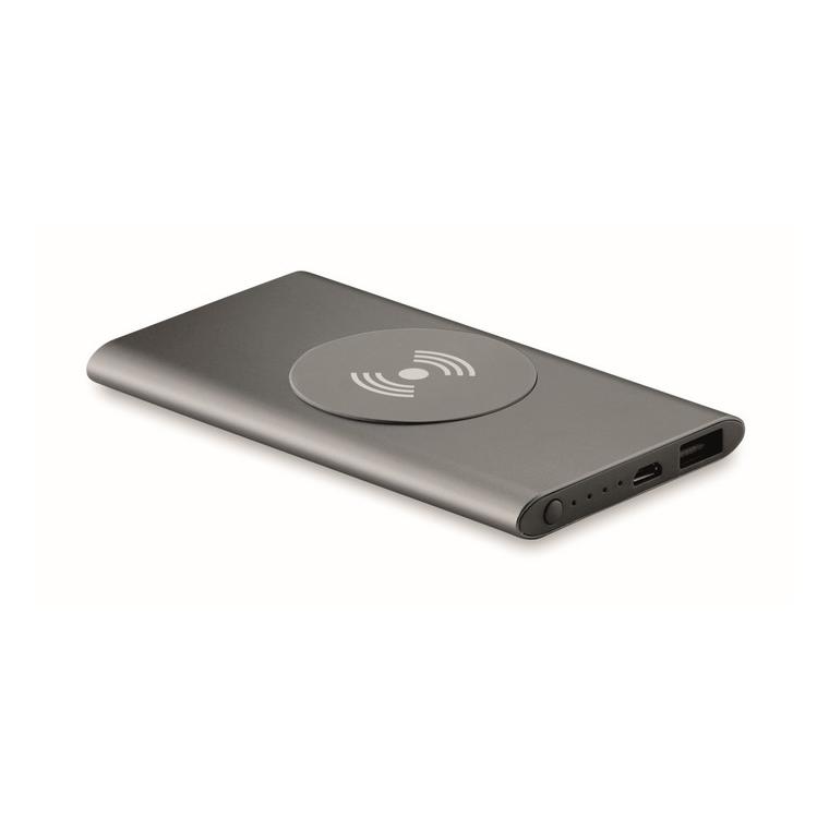 Powerbank Wireless de 4000mAh POWER&WIRELESS Titanium