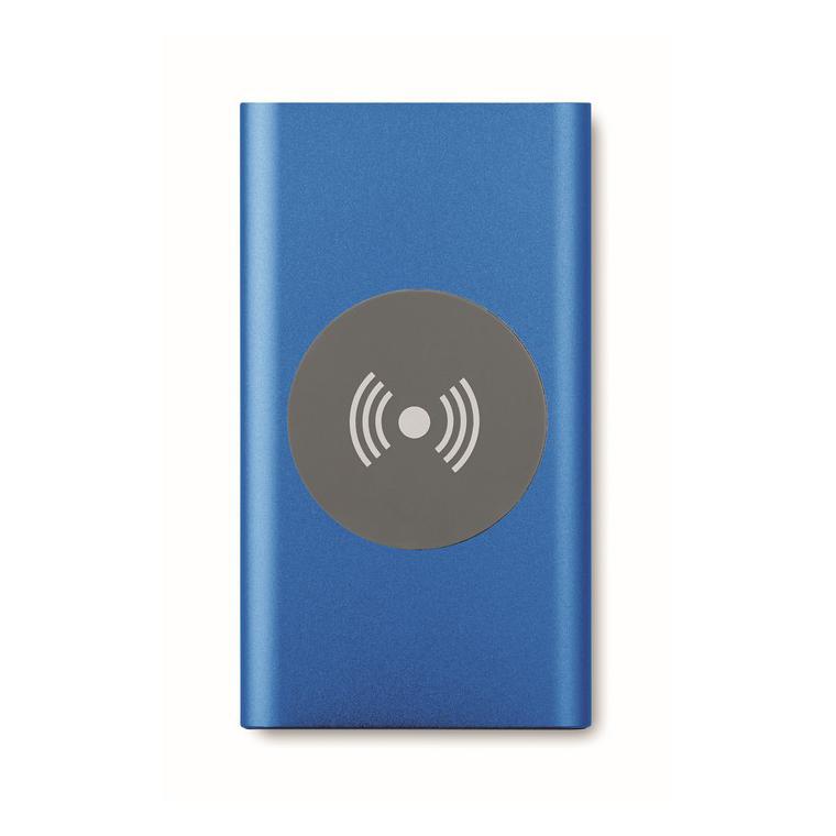 Powerbank Wireless de 4000mAh POWER&WIRELESS Albastru regal