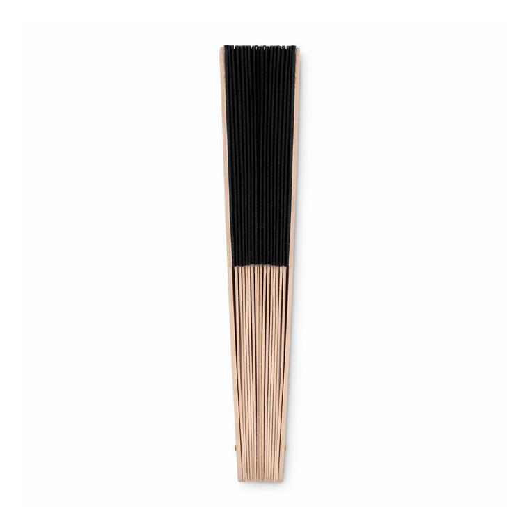 Evantai FANNY WOOD Negru