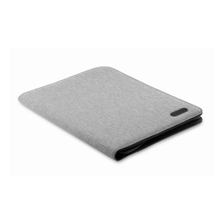 Mapă A4 din poliester NOTES FOLDER Gri