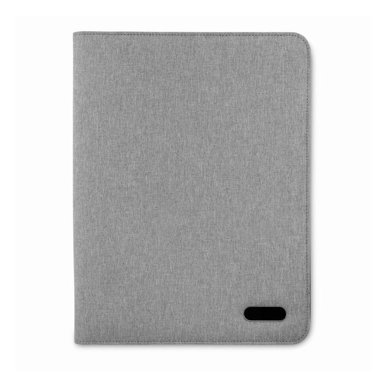 Mapă A4 din poliester NOTES FOLDER Gri