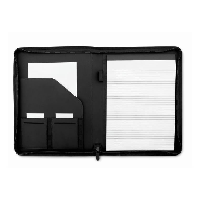 Mapă A4 din poliester NOTES FOLDER Gri
