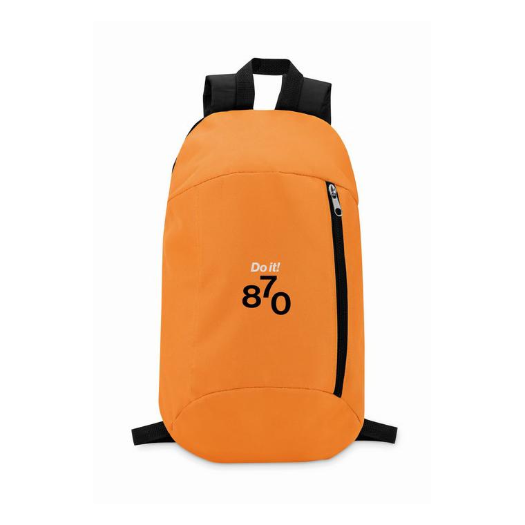Rucsac cu buzunar frontal TIRANA Portocaliu