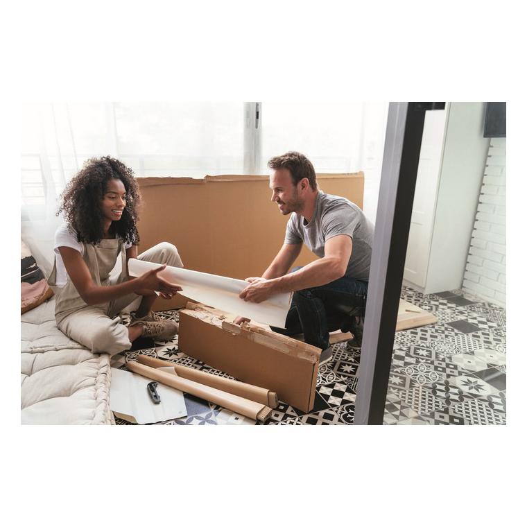 Metru pliabil tâmplărie de 1 m METER Alb