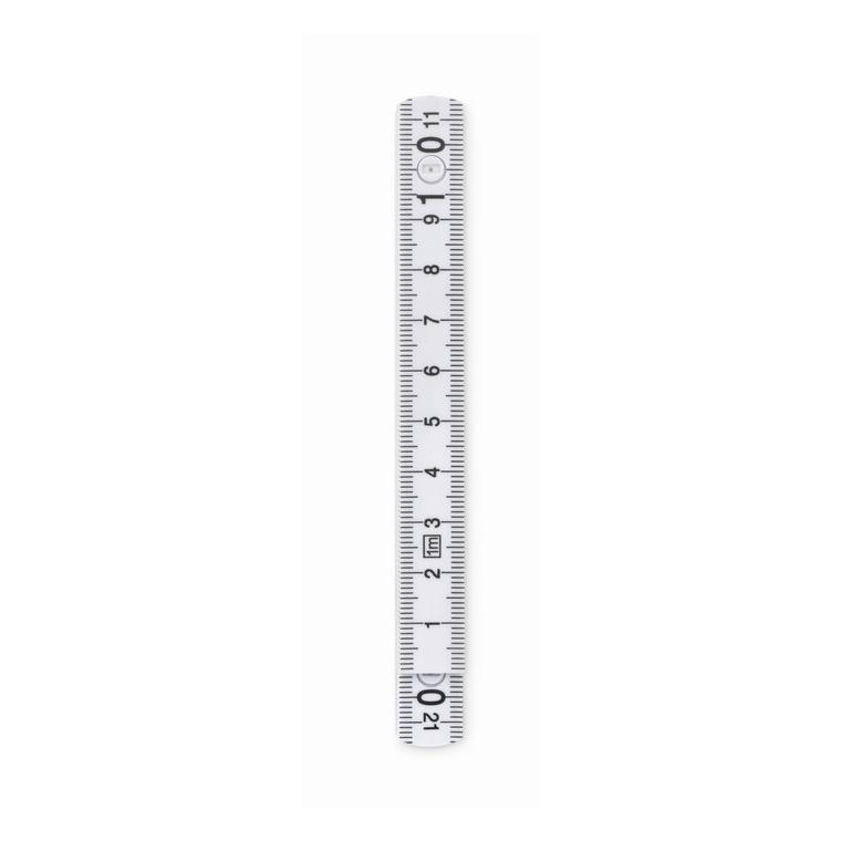 Metru pliabil tâmplărie de 1 m METER Alb