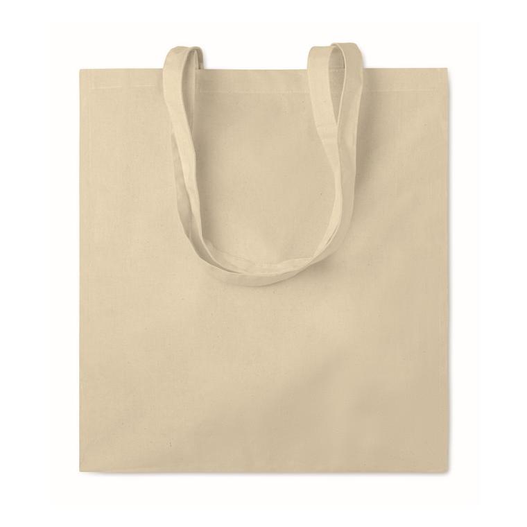 Sacoșă din bumbac cu clini PORTOBELLO Bej