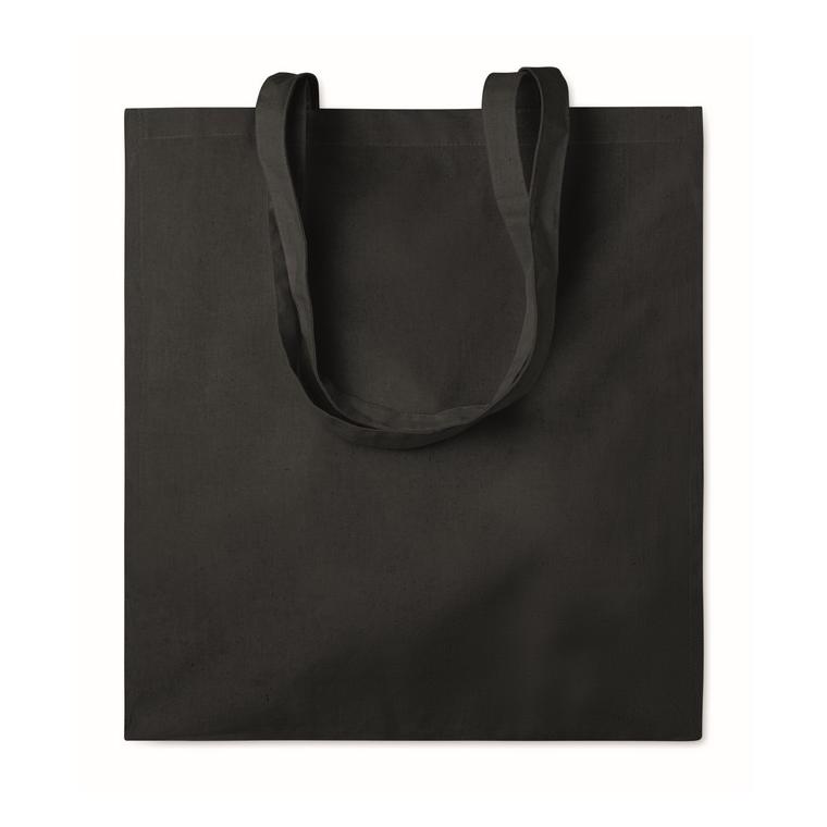 Sacoșă din bumbac și clini PORTOBELLO Negru