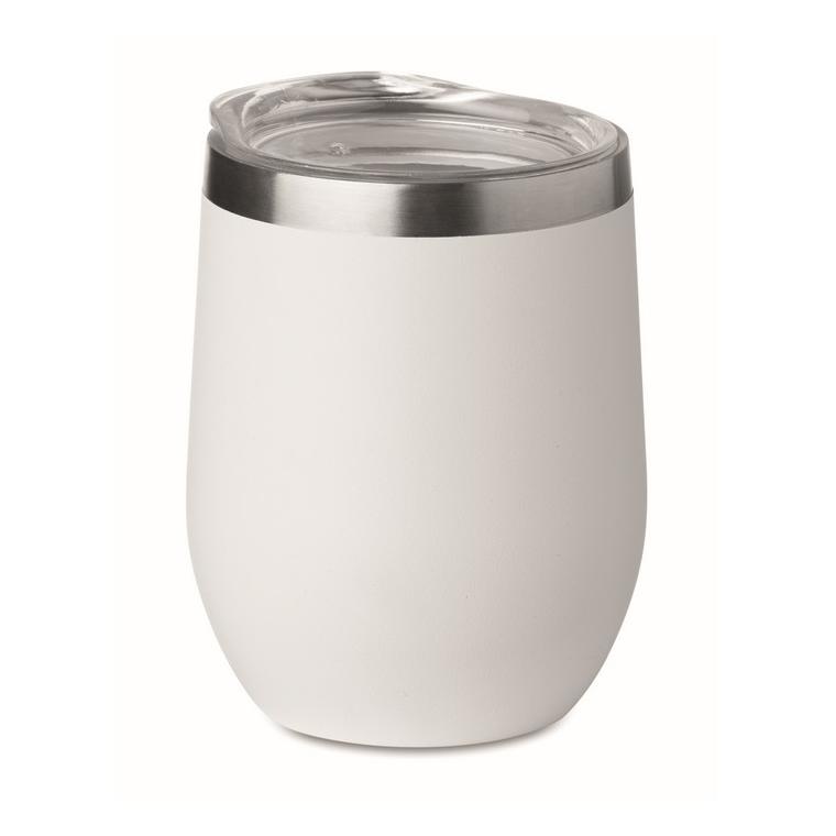 Cană de 300 ml cu perete dublu CHIN CHIN Alb