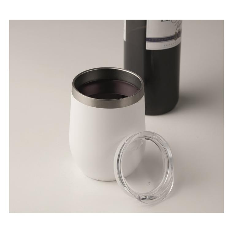 Cană de 300 ml cu perete dublu CHIN CHIN Alb