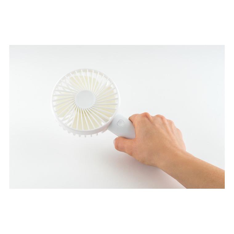 Ventilator USB cu stativ DINI Alb