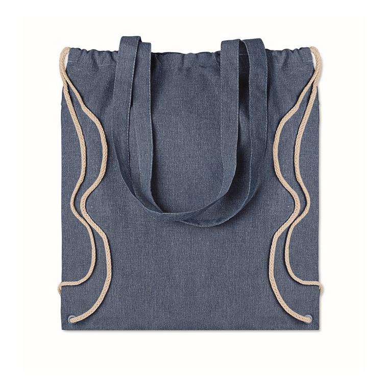 Sacoșă  din matrial reciclat MOIRA DUO Albastru regal