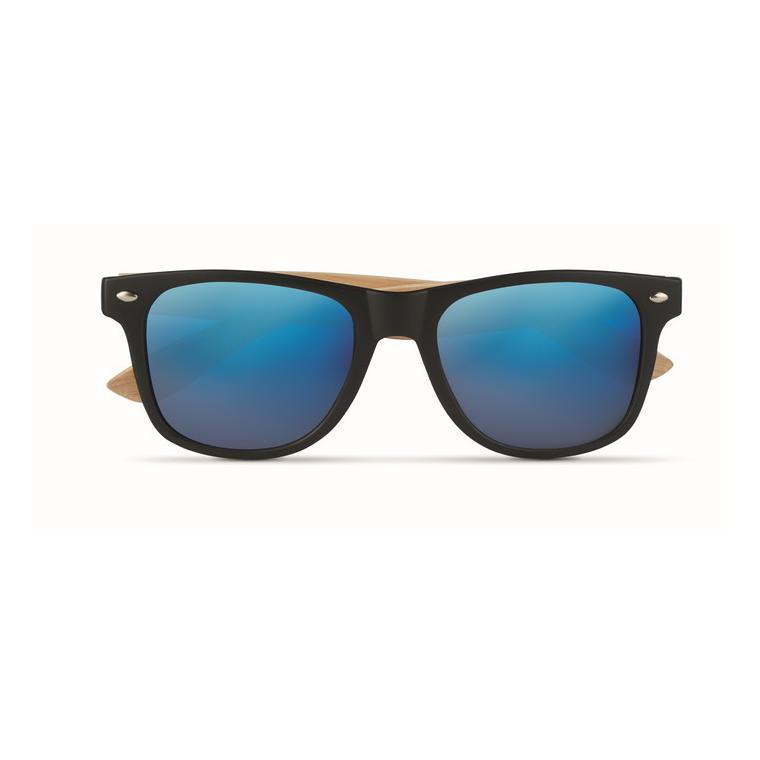 Ochelari soare, rame bambus CALIFORNIA TOUCH Albastru