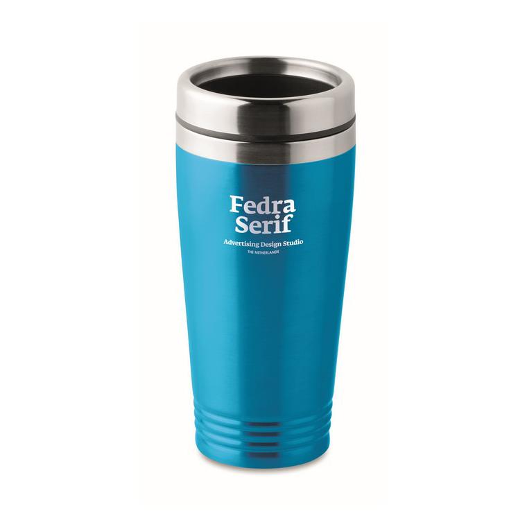 Pahar cu perete dublu RODEO COLOUR Turquoise