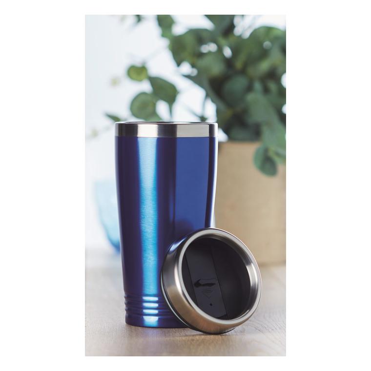 Pahar cu perete dublu RODEO COLOUR Albastru regal