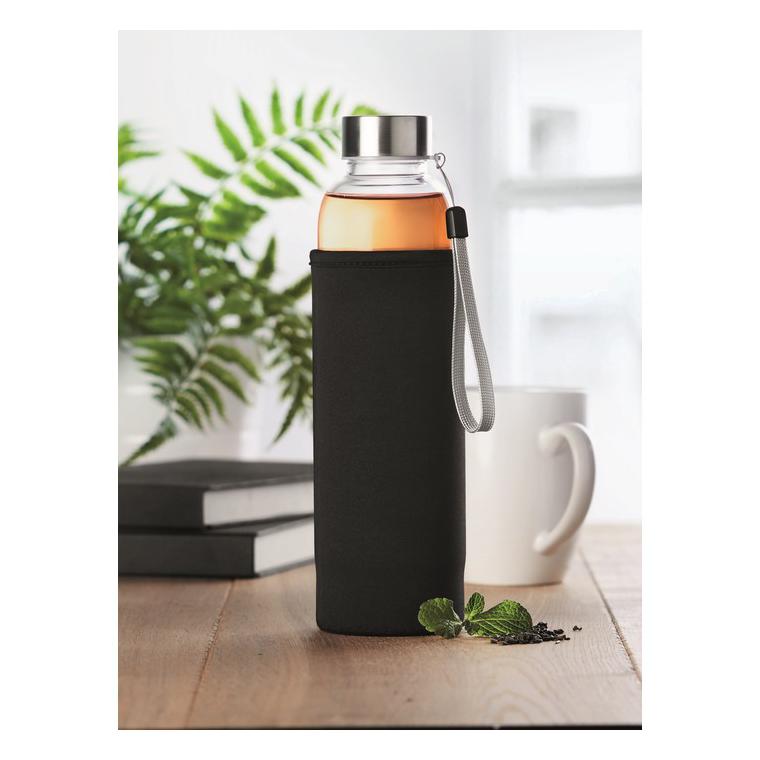 Sticlă cu perete simplă UTAH TEA Negru