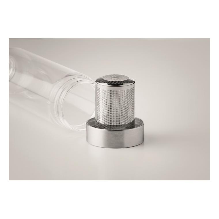 Sticlă cu perete simplă UTAH TEA Negru