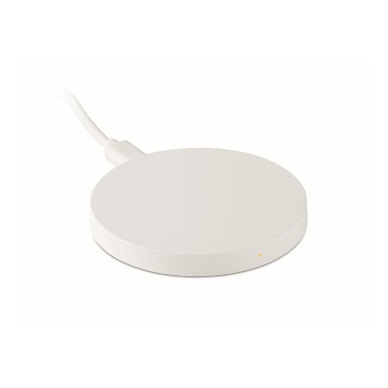 Încărcător wireless FLAKE CHARGER Alb