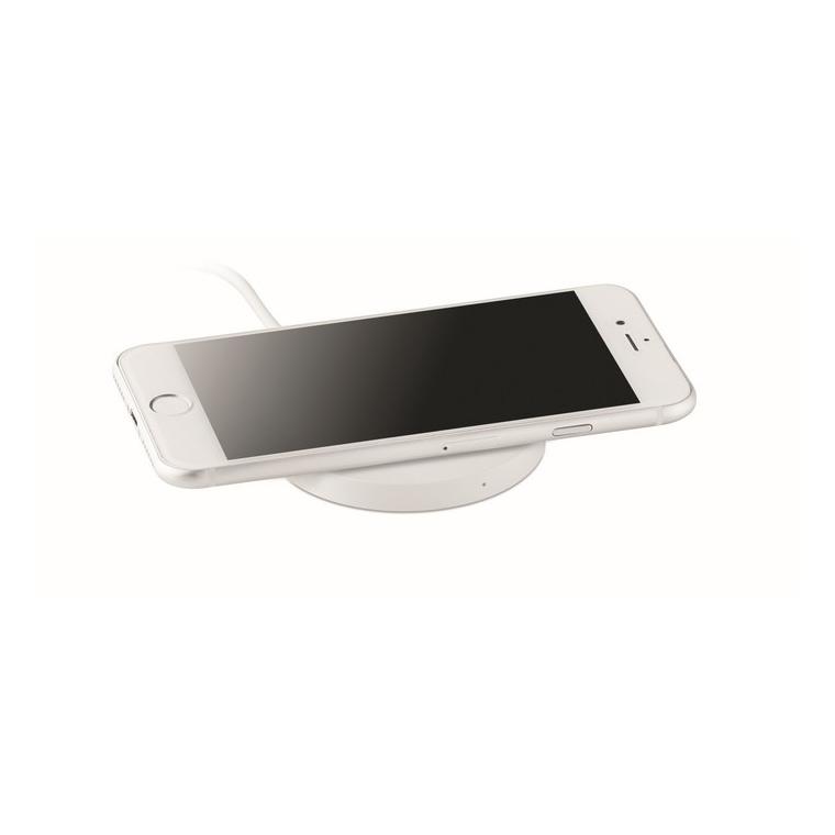 Încărcător wireless FLAKE CHARGER Alb