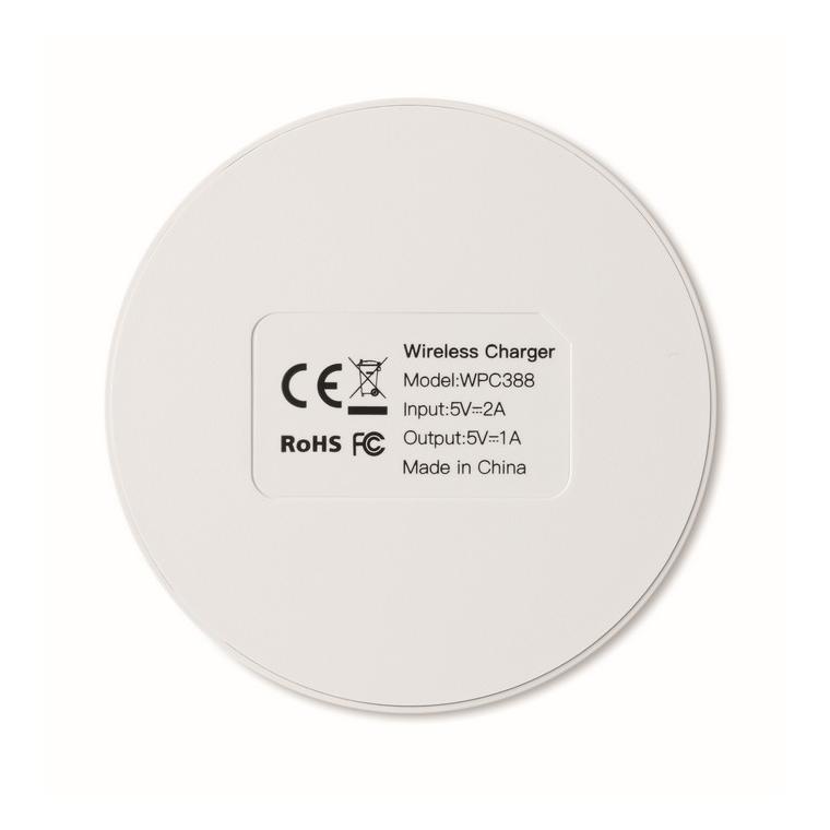 Încărcător wireless FLAKE CHARGER Alb