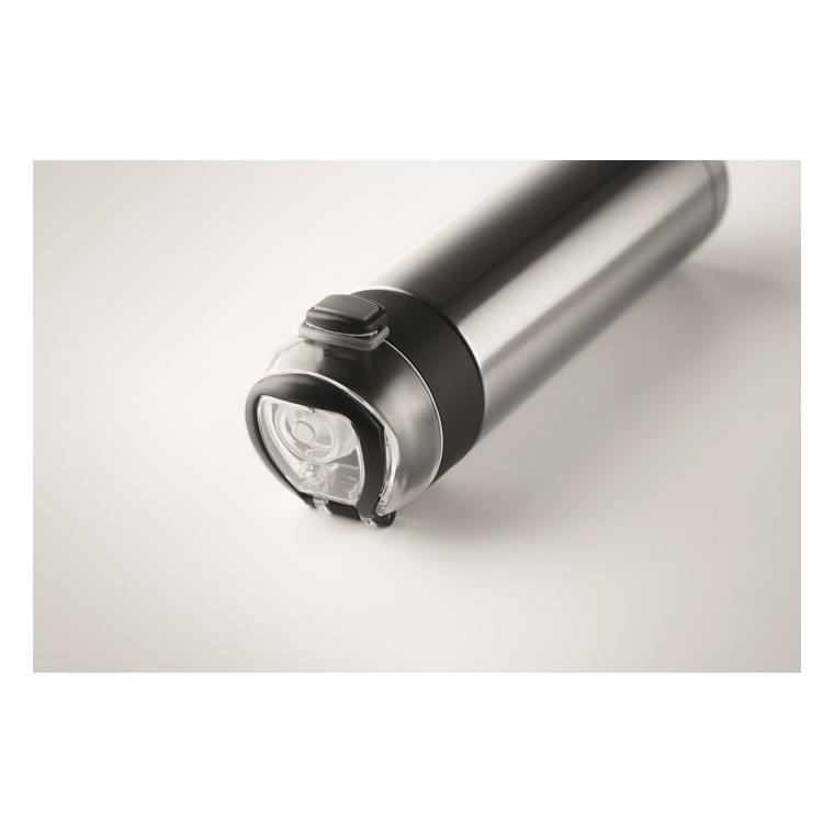 Sticlă cu gură de siguranță NUUK LUX Argintiu mat