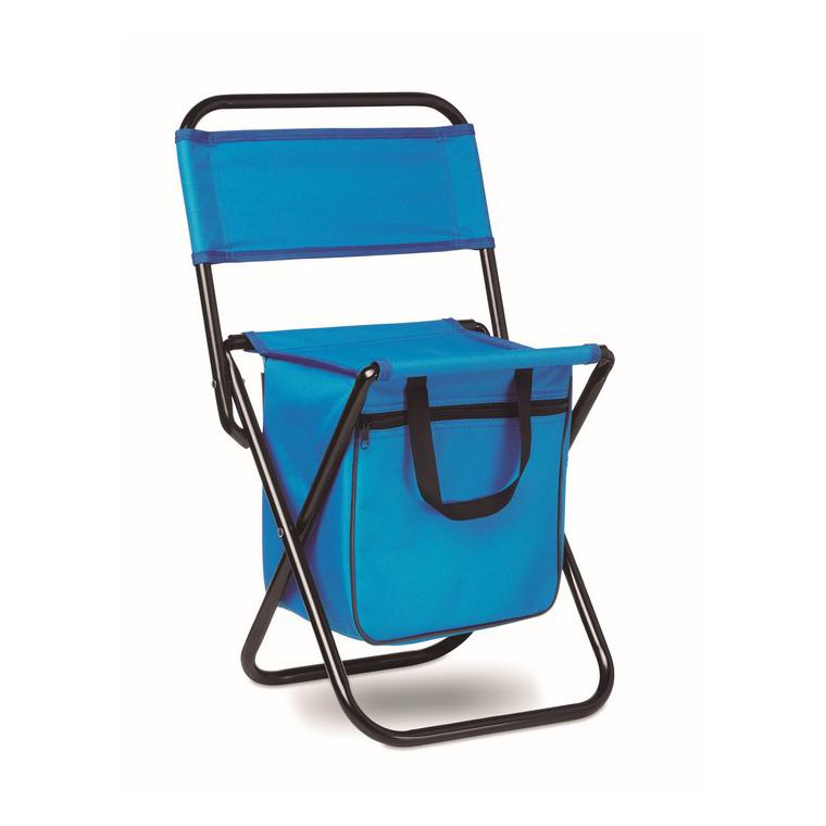 Scaun/cooler pliabil SIT & DRINK Albastru regal