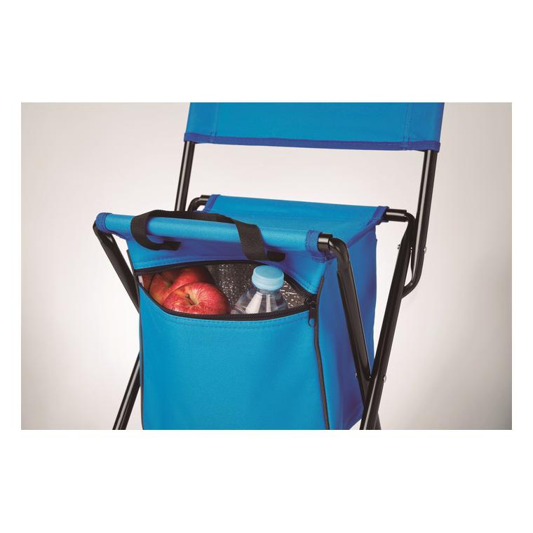 Scaun/cooler pliabil SIT & DRINK Albastru regal
