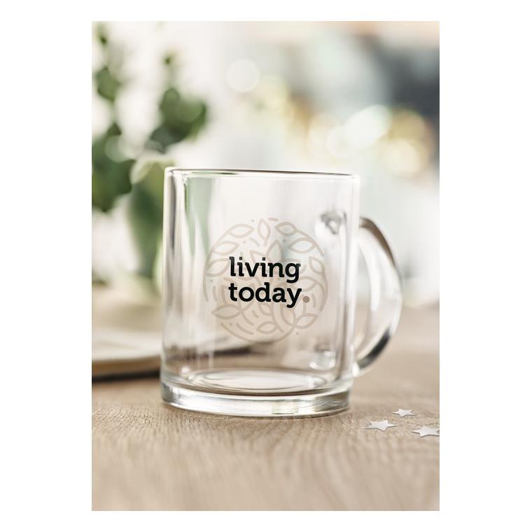 Cană de 300 ml pentru sublimare SUBLIMGLOSS Transparent