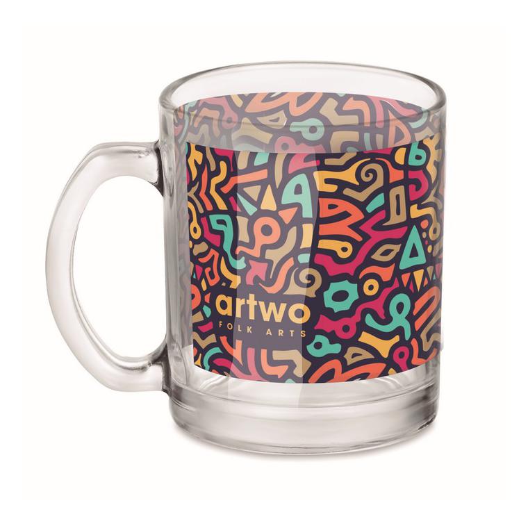 Cană de 300 ml pentru sublimare SUBLIMGLOSS Transparent