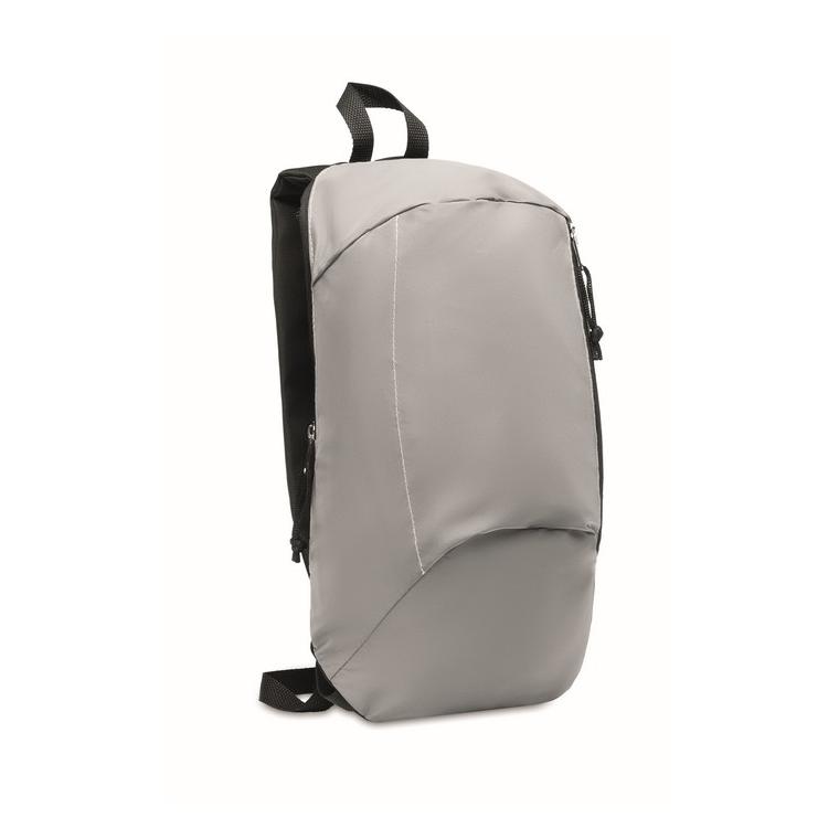 Rucsac reflectorizant VISIBACK Argintiu mat