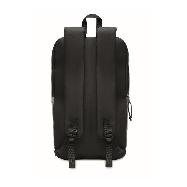 Rucsac reflectorizant VISIBACK Argintiu mat