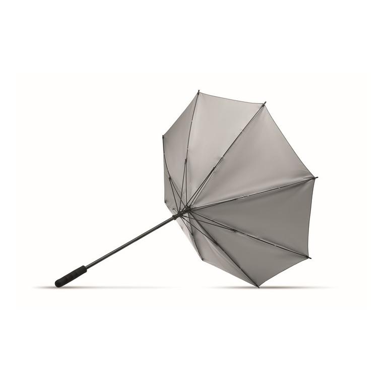 Umbrelă reflectorizantă VISIBRELLA Argintiu mat