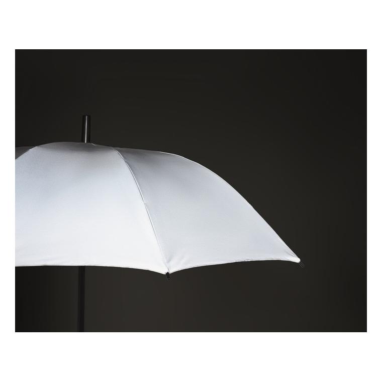 Umbrelă reflectorizantă VISIBRELLA Argintiu mat