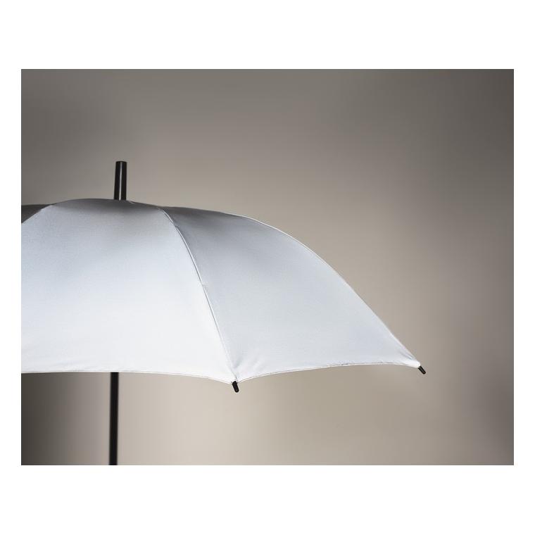 Umbrelă reflectorizantă VISIBRELLA Argintiu mat