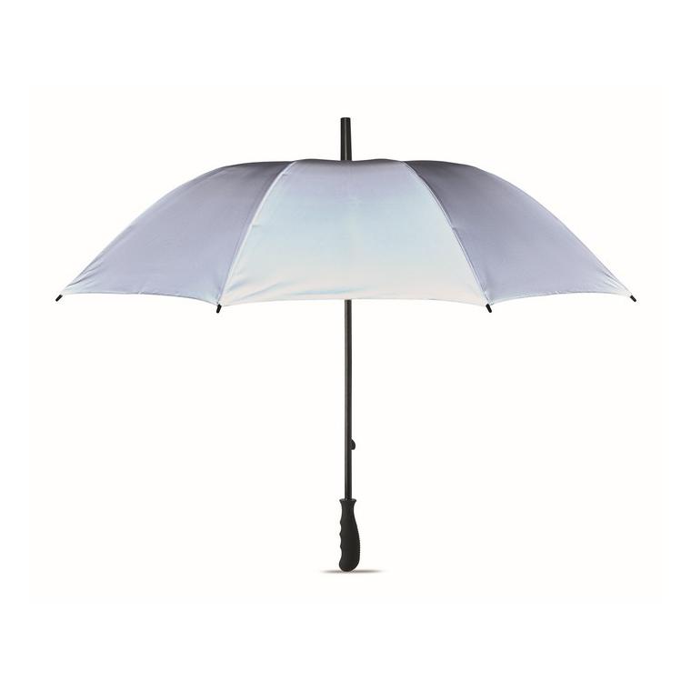 Umbrelă reflectorizantă VISIBRELLA Argintiu mat
